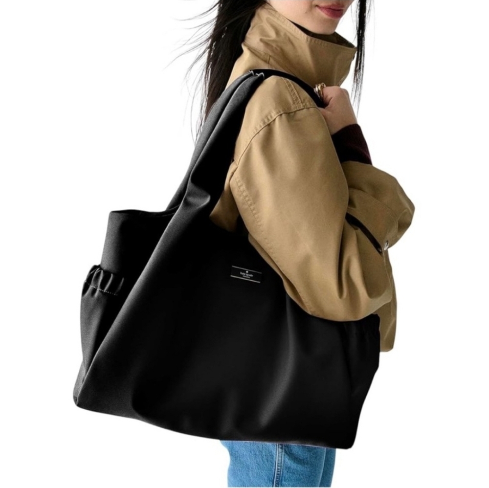 Kate Spade Carter Nylon Large Baby Bag, Black - Picture 5 of 15